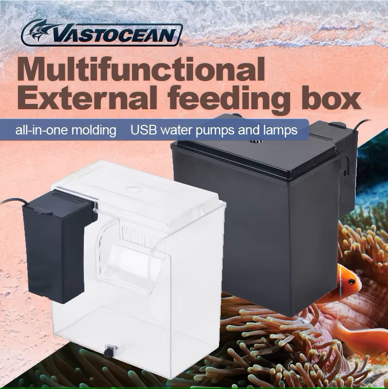 Marine Aquarium Protein Skimmer - VASTOCEAN Fish Tank External Feeding Box