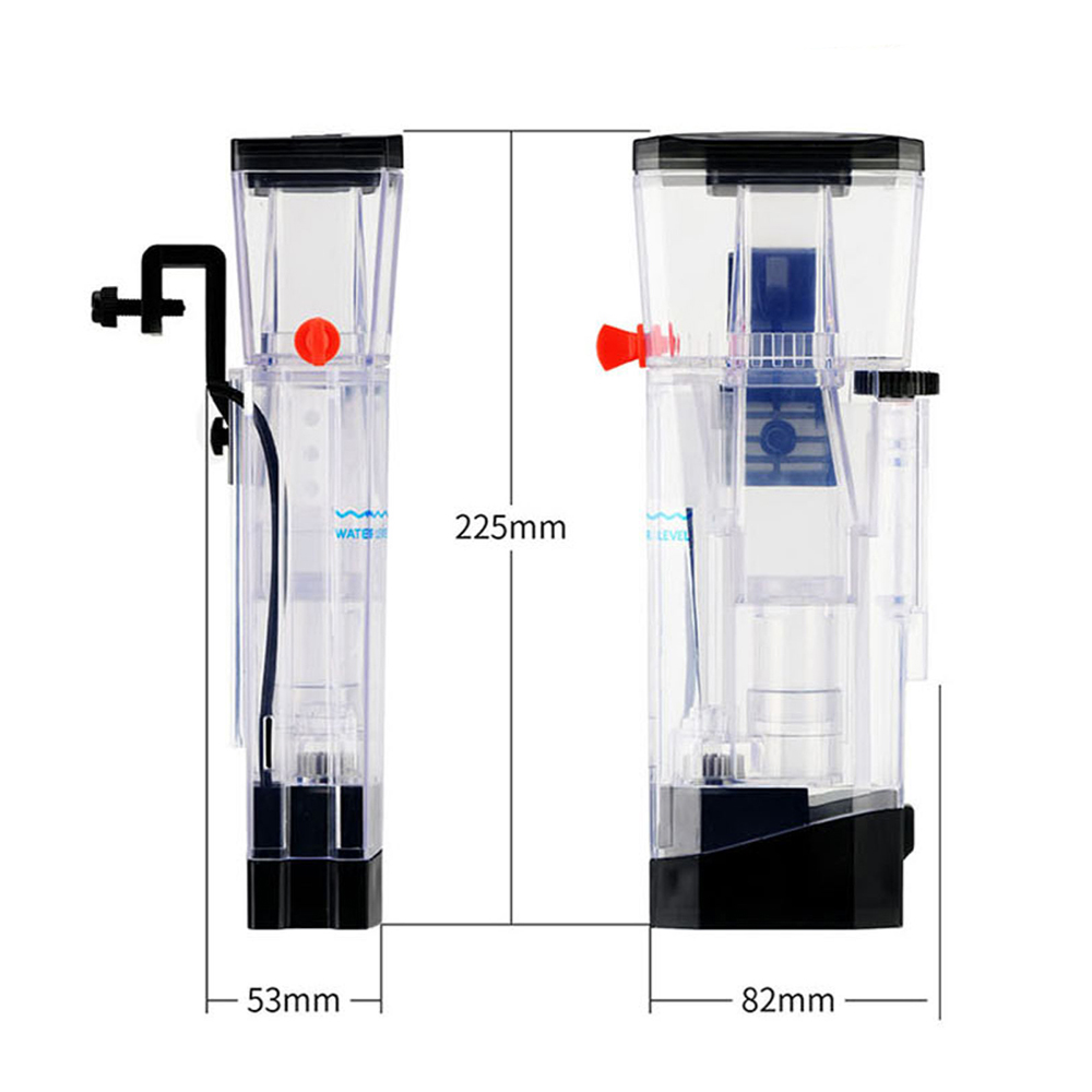 Marine Aquarium Protein Skimmer - Internal Nano Skimmer Mini Q 100-240V