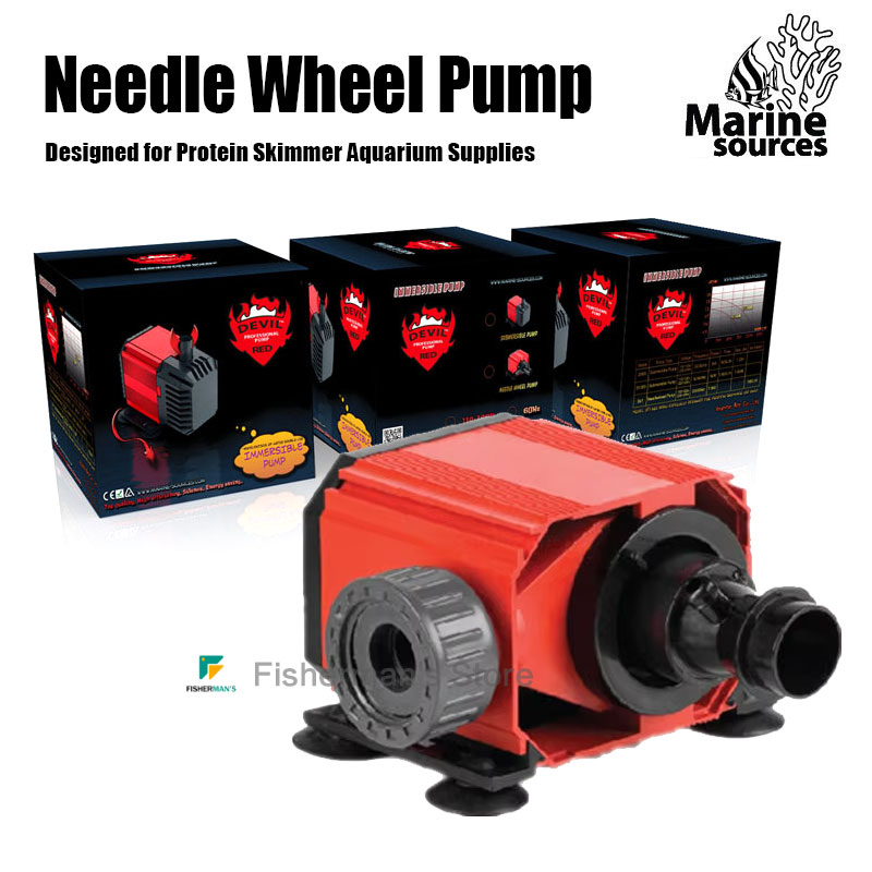 Marine Aquarium Protein Skimmer - Red Devil Needle Wheel Pump Designed