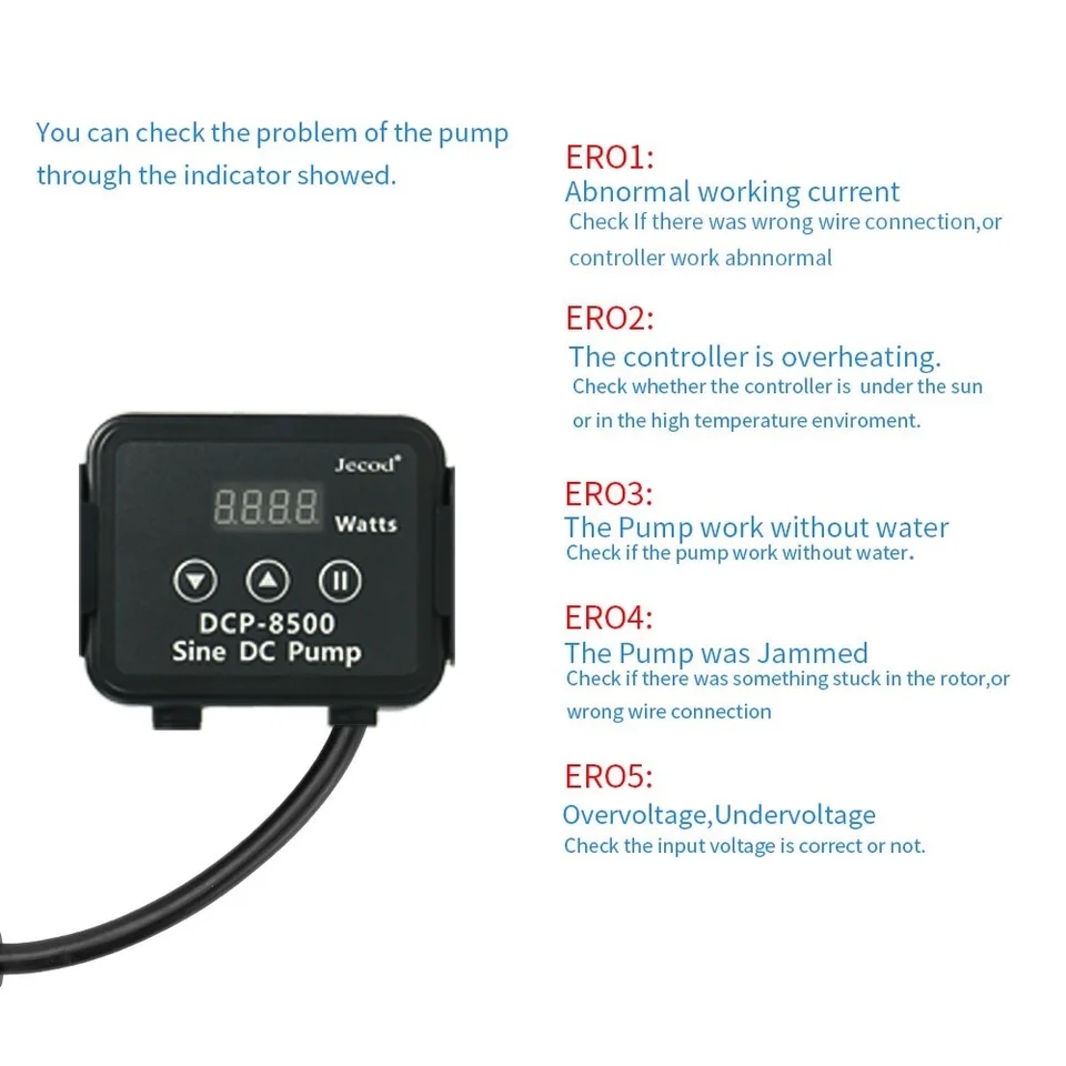 Jebao Jecod DCP 2500/3500/5000 - Marine Aquarium Reef review and price