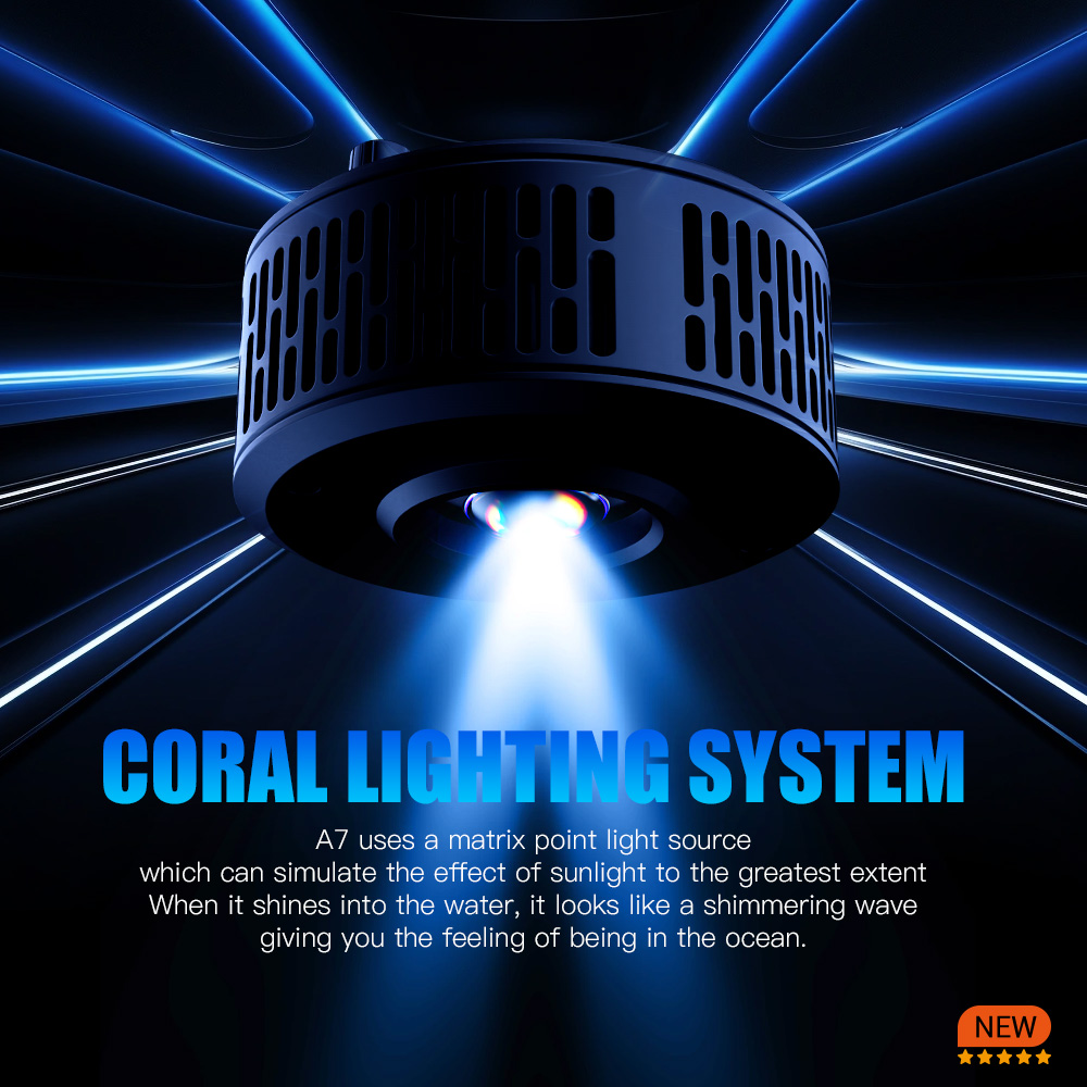 A7 III WiFi App Control Full S - Marine Aquarium Reef review and price