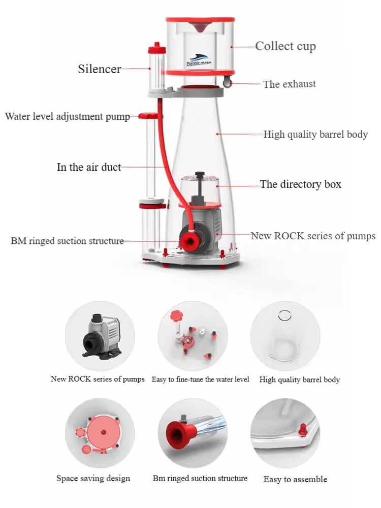 220-240V 50Hz Bubble Magus Cur - Marine Aquarium Protein Skimmer review and price