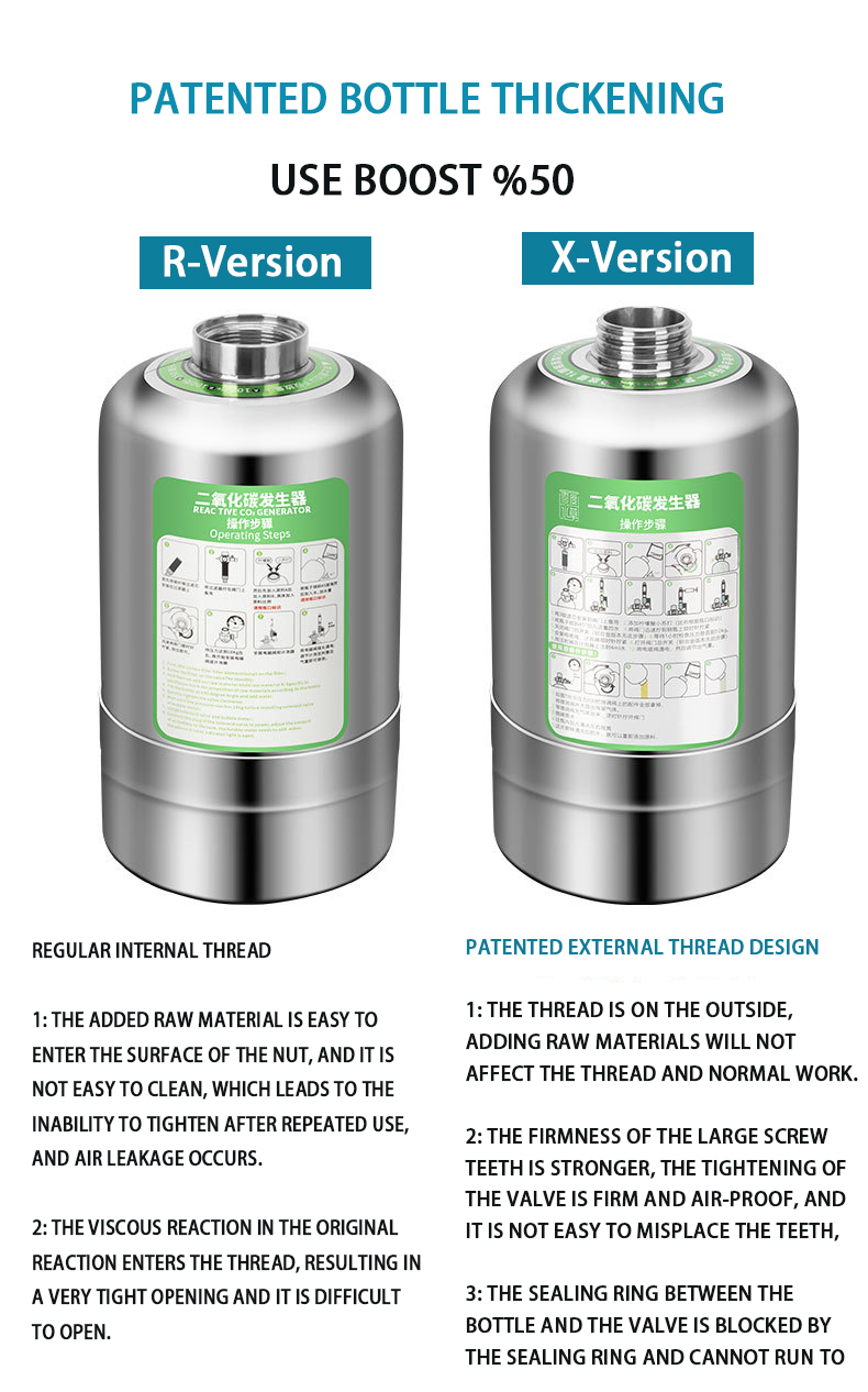 Aquarium DIY CO2 Generator sys - Marine Aquarium Reactors review and price