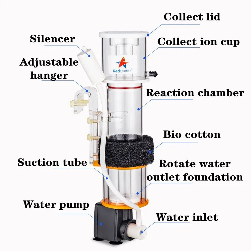 Red StarFish Protein Skimmer U - Marine Aquarium Protein Skimmer review and price